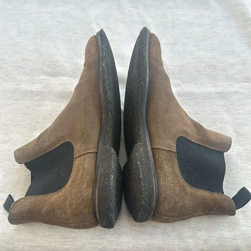 To Boot New York Brown Suede Men’s Chelsea Boots 10